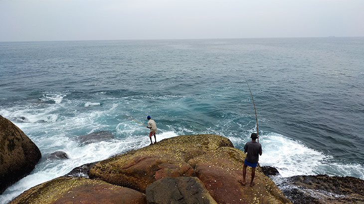 Рыбалка на Шри-Ланке