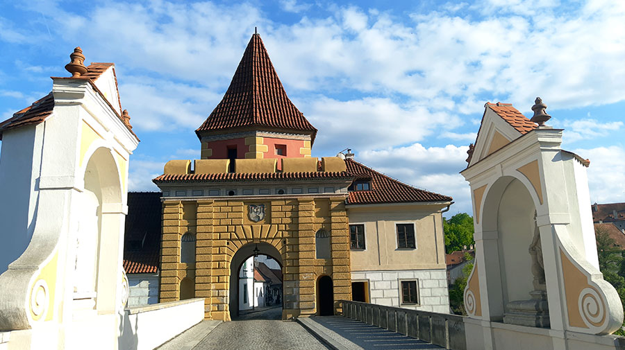 ворота Чешский Крумлов