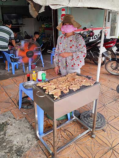 Вьетнам уличная еда