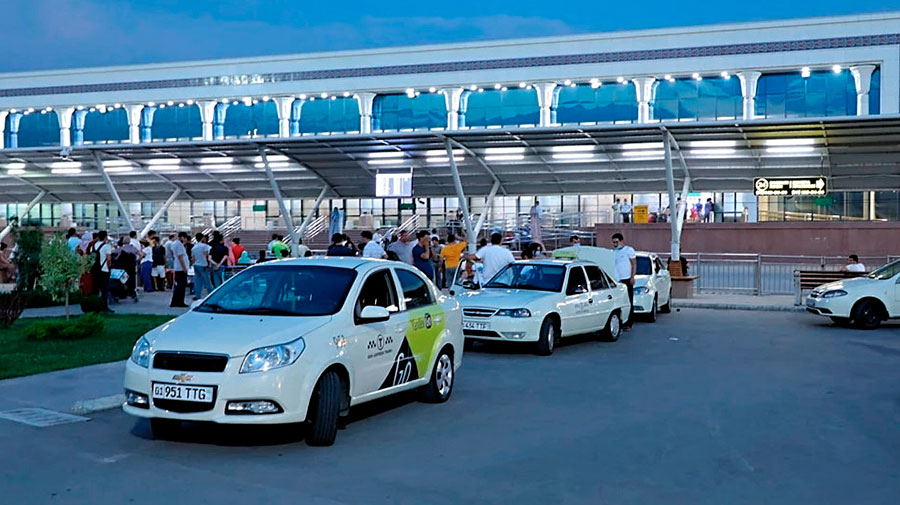 Такси из аэропрота в Ташкент
